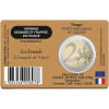 2 Euro Gedenkmünze Frankreich 2025 st - Louvre Museum - Blister La Jaconde