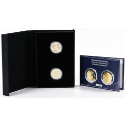 2 x 2 Euro Gedenkm&uuml;nzen-Set Finnland 2024 PP -...