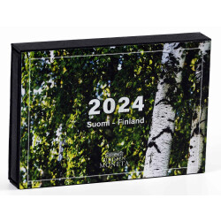 2 x 2 Euro Gedenkmünzen-Set Finnland 2024 PP -...