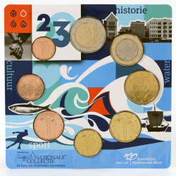 Offizieller KMS Niederlande 2023 - 1 cent - 2 Euro -...