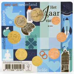 Offizieller KMS Niederlande 2023 - 1 cent - 2 Euro -...