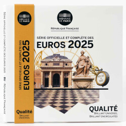 Offizieller KMS Frankreich 2025 in Stempelglanz (st)