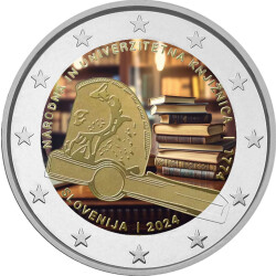 2 Euro Slowenien 2024 - National- und...