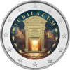 2 Euro Italien 2025 - Heiliges Jahr / Jubiläum 2025 - coloriert / mit Farbe