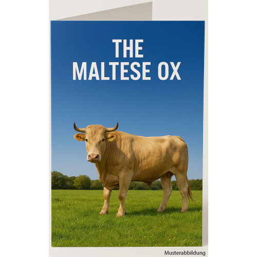 2 Euro Gedenkmünze Malta 2025 st - Der maltesische Ochse - im Blister