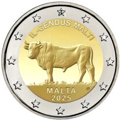 2 Euro Gedenkmünze Malta 2025 bfr - Der maltesische...
