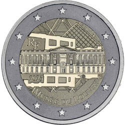 2 Euro Gedenkmünze Frankreich 2025 PP reverse -...