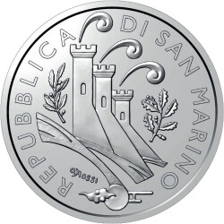 10 Euro Gedenkmünze San Marino 2025 CuNi - Hund