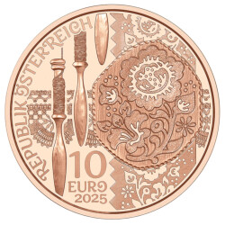 10 Euro Gedenkmünze Österreich 2025 Kupfer bfr...