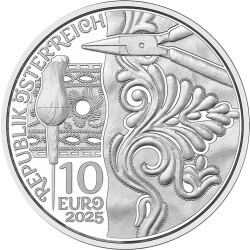 10 Euro Gedenkmünze Österreich 2025 Silber PP - Leder