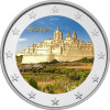 2 Euro Malta 2025 - Mdina - coloriert / mit Farbe