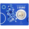 2 Euro Gedenkmünze Luxemburg 2025 st - 25. Jahrestag der Thronbesteigung - colorierte CoinCard