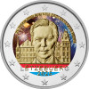 2 Euro Luxemburg 2025 - 25. Jahrestag der Thronbesteigung Henri - coloriert / mit Farbe