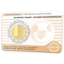2 Euro Gedenkmünze Finnland 2025 st - Diplomatie und...