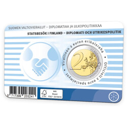 2 Euro Gedenkmünze Finnland 2025 st - Diplomatie und...