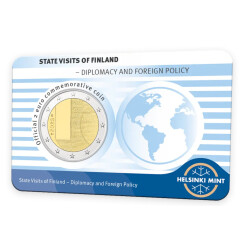 2 Euro Gedenkmünze Finnland 2025 st - Diplomatie und...