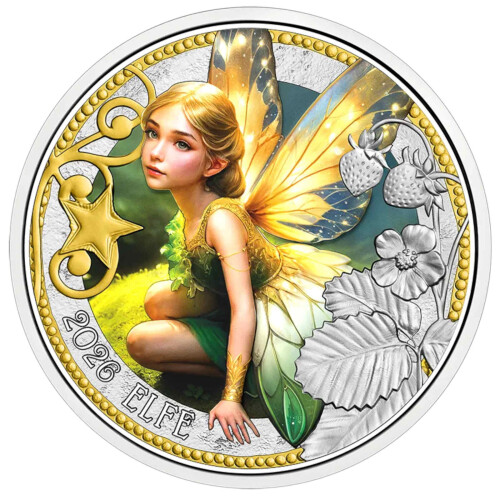 3 € Österreich 2026 - Die Elfe