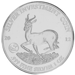 1 Unze Silber African Springbock 2012