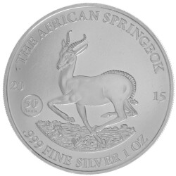 1 Unze Silber African Springbock 2015