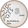 3 Euro Gedenkmünze Slowenien 2025 PP - Nova Gorica