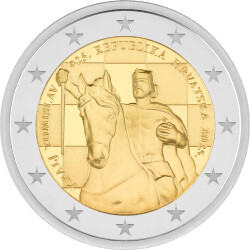 2 Euro Gedenkmünze Kroatien 2025 bfr - König...