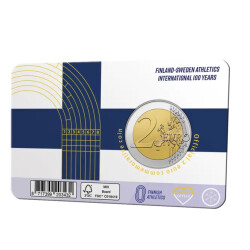 2 Euro Gedenkmünze Finnland 2025 st - 100 Jahre...