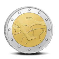 2 Euro Gedenkmünze Finnland 2025 bfr. - 100 Jahre...