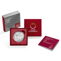 20 Euro Gedenkmünze Österreich 2026 Silber PP - Stier