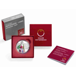 10 Euro Gedenkmünze Österreich 2026 Silber PP - Loden