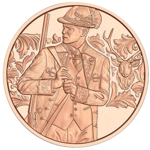 10 Euro Gedenkmünze Österreich 2026 Kupfer bfr - Horn