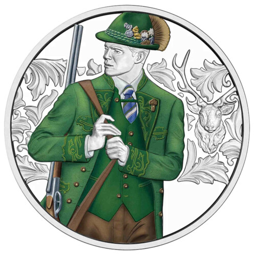 10 Euro Gedenkmünze Österreich 2026 Silber PP - Horn