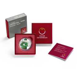 10 Euro Gedenkmünze Österreich 2026 Silber PP - Horn
