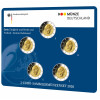5 x 2 Euro Gedenkmünze Deutschland 2026 st - Konrad Adenauer - im Blister