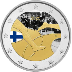 2 Euro Finnland 2025 - 100 Jahre Leichtathletik -...