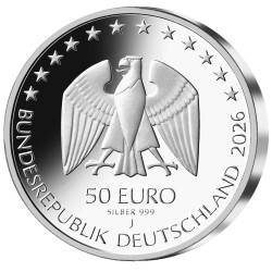 50 Euro Deutschland 2025 Silber PP - Weihnachten - Stille Nacht