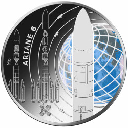 5 Euro Gedenkmünze Deutschland 2026 PP - Ariane 6