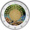 2 Euro Portugal 2025 - Nachhaltige Entwicklung - coloriert / mit Farbe