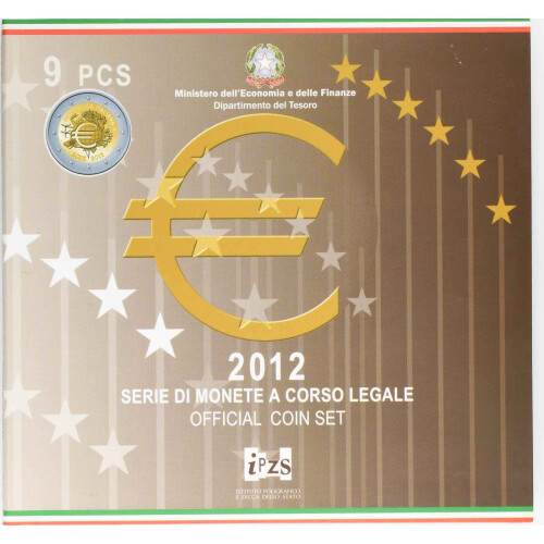 Offizieller KMS Italien 2012 Stempelglanz (st)