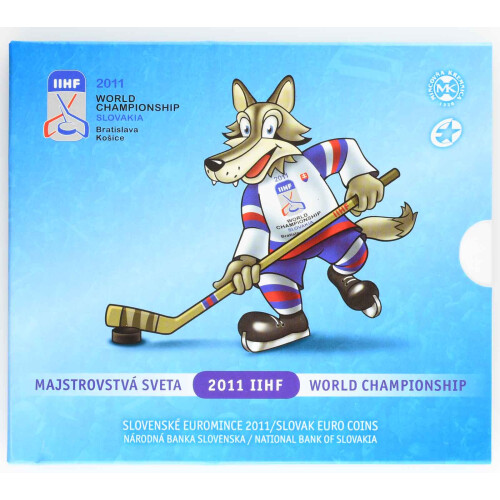 Offizieller KMS Slowakei 2011 - Eishockey-WM - Stempelglanz (st)