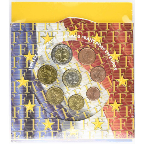 Offizieller KMS Frankreich 1999 Stempelglanz (st)