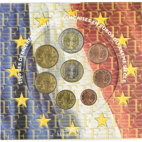 Offizieller KMS Frankreich 2000 Stempelglanz (st)