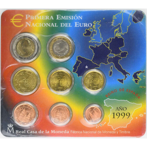 Offizieller KMS Spanien 1999 Stempelglanz (st)
