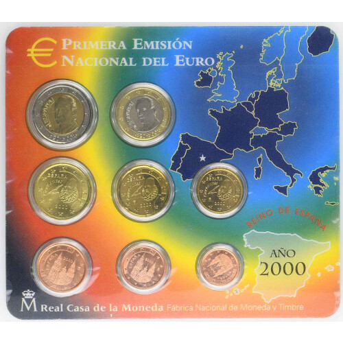 Offizieller KMS Spanien 2000 Stempelglanz (st)