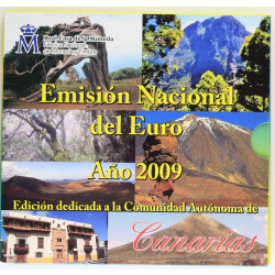 Offizieller KMS Spanien 2009 Stempelglanz (st) - Region...