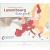 Offizieller Euro Kursmünzensatz Luxemburg 2008 Stempelglanz (st)