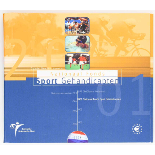 Offizieller KMS Niederlande 2001 Stempelglanz (st)