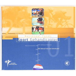 Offizieller KMS Niederlande 2001 Stempelglanz (st)