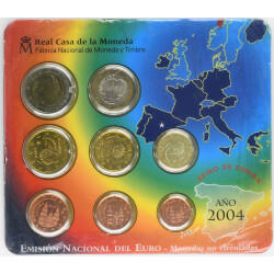 Offizieller KMS Spanien 2004 Stempelglanz (st)