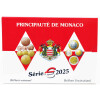 Offizieller KMS Monaco 2025 in Stempelglanz (st) - Neues Motiv