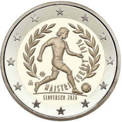 2 Euro Gedenkmünze Slowakei 2026 bfr. - Sieg...